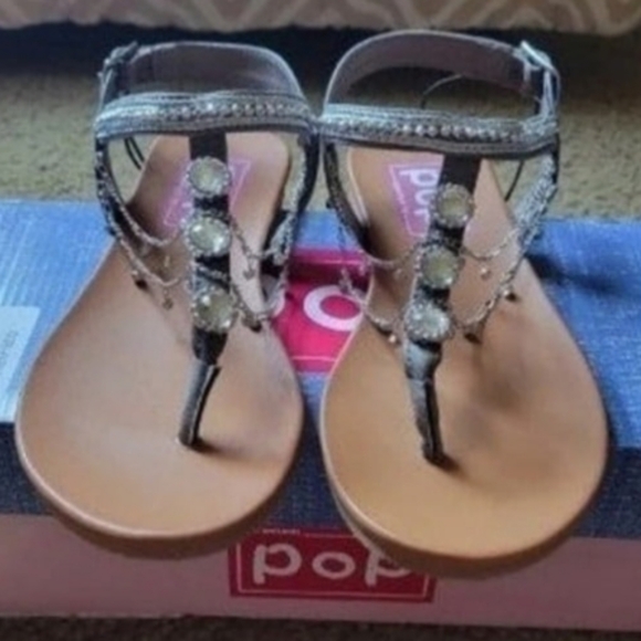 ♥︎BNIB JELLYPOP Ankle Strap Sandals♥︎ - Picture 3 of 12